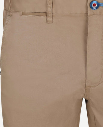 Shorts twill stretch dune beige