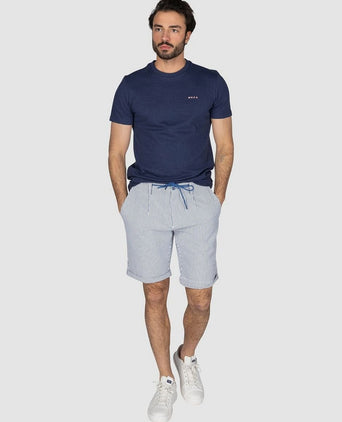 NZA t-shirt franklin light donkerblauw