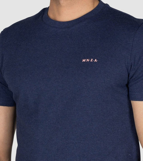 NZA t-shirt franklin light donkerblauw
