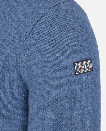 Trui dobson wool blend blue