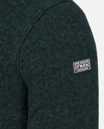 Trui dobson wool blend donkergroen