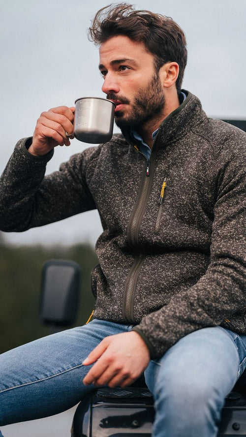 NZA vest Benjamin donkerblauw | Regular-fit