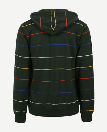 NZA vest strepen groen | Regular-fit