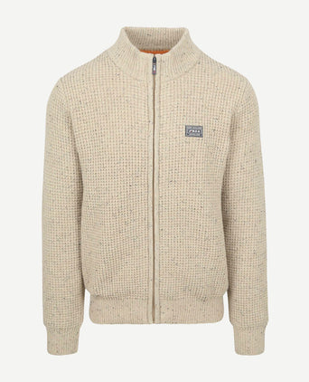 NZA vest wolmix dominick beige | Regular-fit