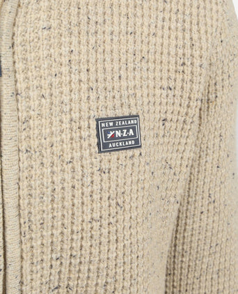 NZA vest wolmix dominick beige | Regular-fit