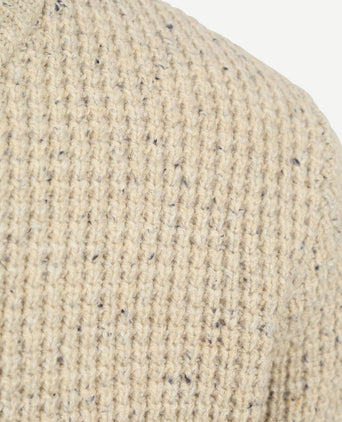 Vest wolmix dominick beige