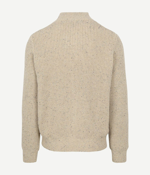 Vest wolmix dominick beige