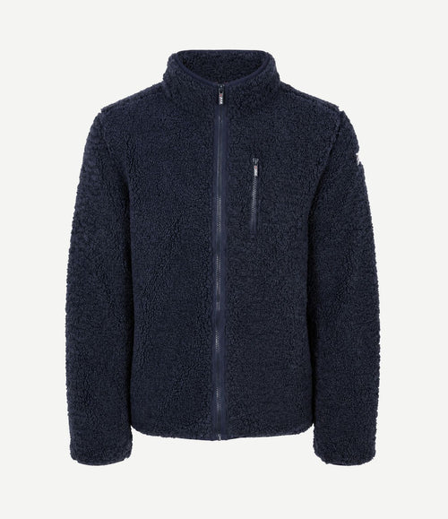 Vest zip oreti polar fleece donkerblauw