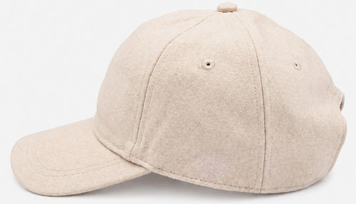 Cap wool blend ecru