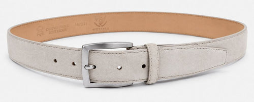 Riem suède leer ecru