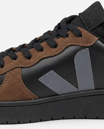 Sneakers v-10 bruin zwart