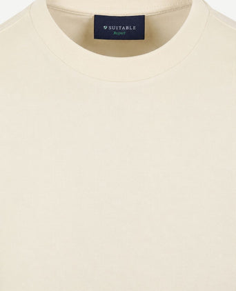 Respect t-shirt tim ecru