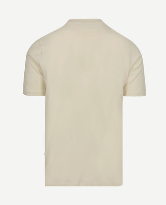 Respect t-shirt hi ecru