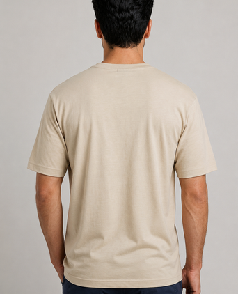 Venice t-shirt heavy jersey ecru