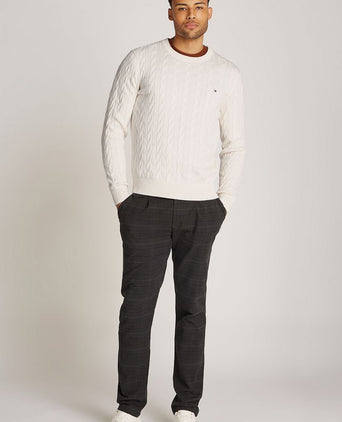 Pullover cable off white