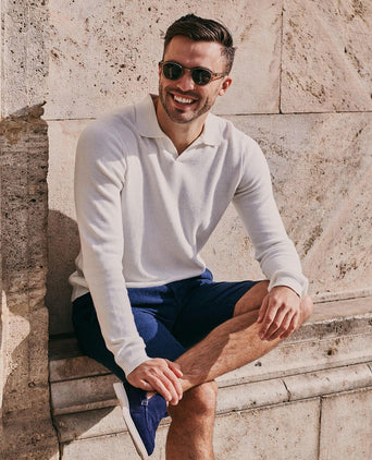 Trui riva knit ecru