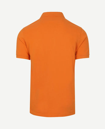 Polo piqué classic oranje