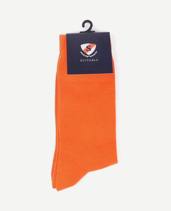 Sokken bio oranje