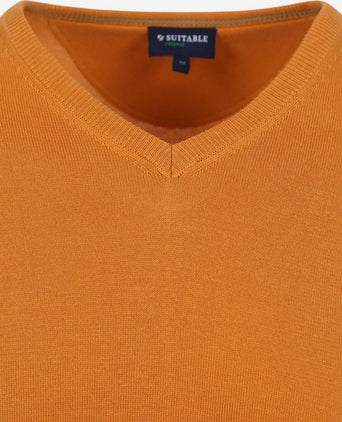 Respect vinir pullover oranje
