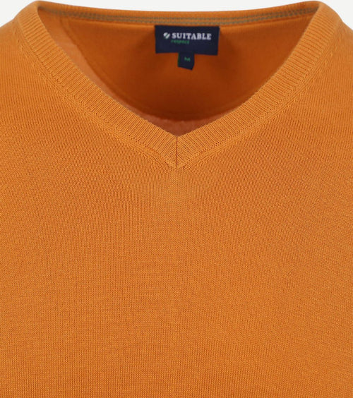 Respect vinir pullover oranje