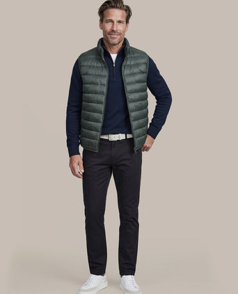 Bodywarmer donkergroen