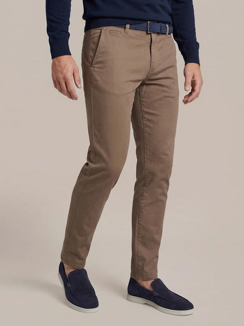 Chino philo flex taupe