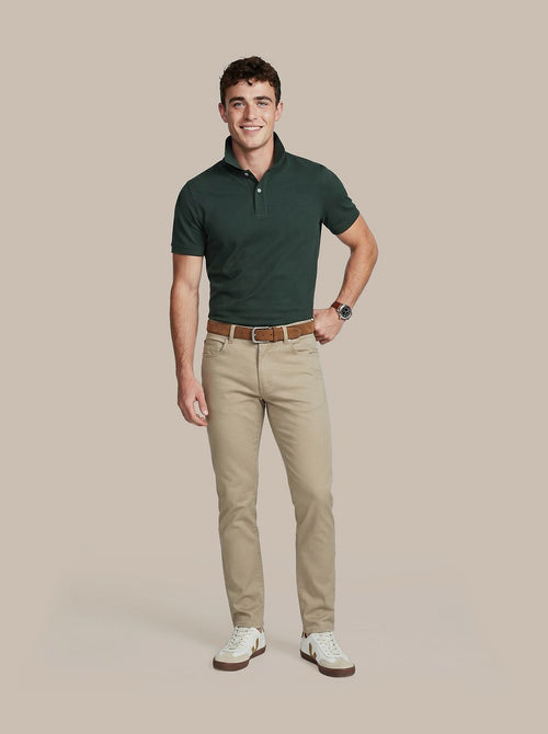 Broek bruno structured beige
