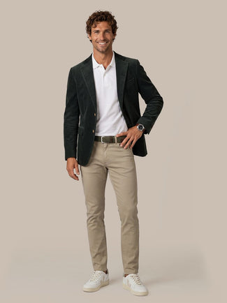 Broek bruno structured beige Broek bruno structured beige