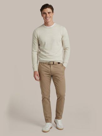 Chino peano twill sand Chino peano twill sand