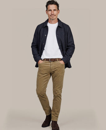 Chino Plato corduroy sand