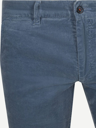 Chino Plato corduroy blauw Chino Plato corduroy blauw