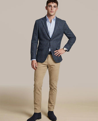 Chino flemm corduroy beige