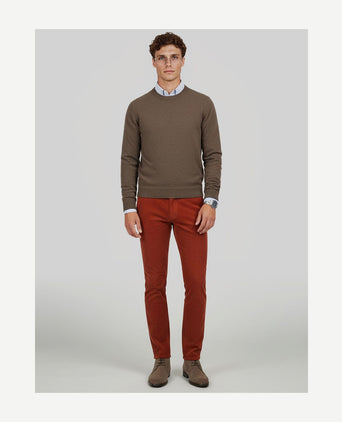 Steppin' Out chino flemm corduroy wine | Regular-fit