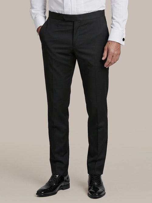 Rokkostuum broek hudson zwart