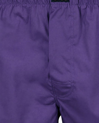 Boxershort poplin paars