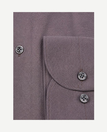 Japanese knitted overhemd mauve