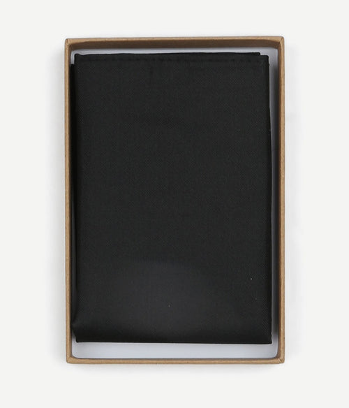 Suitable zijde pochet zwart