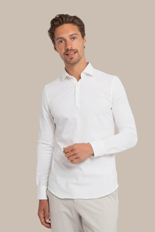 Camicia poloshirt wit