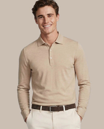 Camicia poloshirt beige