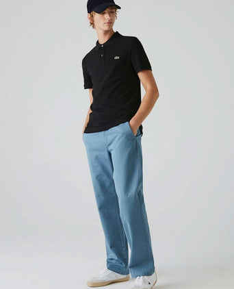 Poloshirt pique zwart