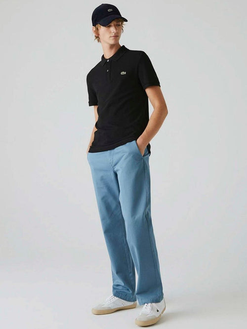 Poloshirt pique zwart