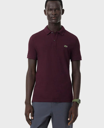 Poloshirt pique aubergine