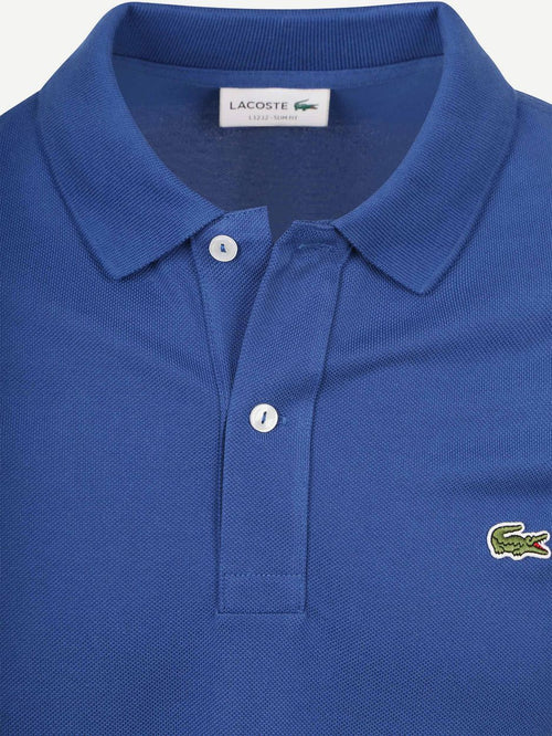 Lacoste poloshirt french blauw | Regular-fit
