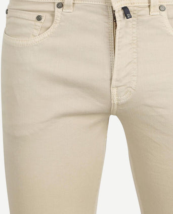 Pierre Cardin 5-pocket jeans Lyon tapered beige