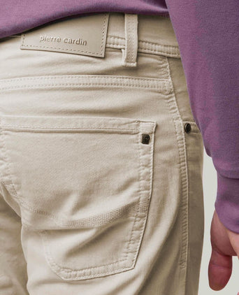 Pierre Cardin 5-pocket jeans Lyon tapered beige