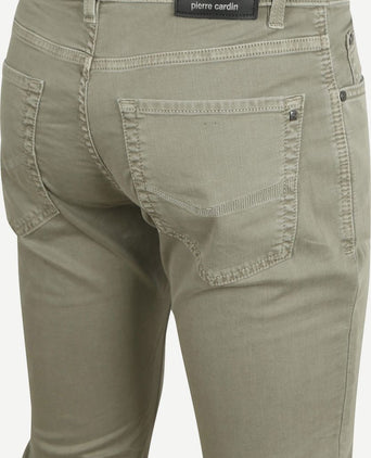 Pierre Cardin 5-pocket jeans Lyon tapered groen