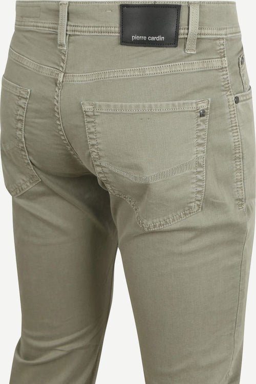 Pierre Cardin 5-pocket jeans Lyon tapered groen