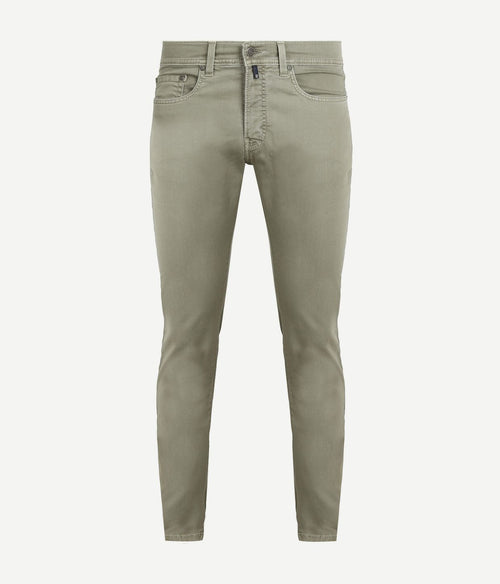 Pierre Cardin 5-pocket jeans Lyon tapered groen