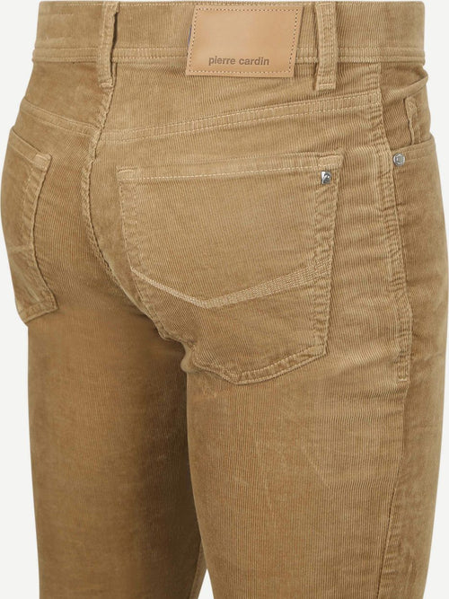 Pierre Cardin broek Lyon corduroy beige