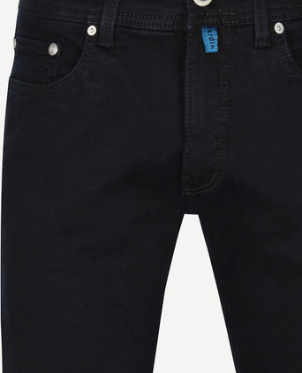 Broek Lyon future flex donker blauw